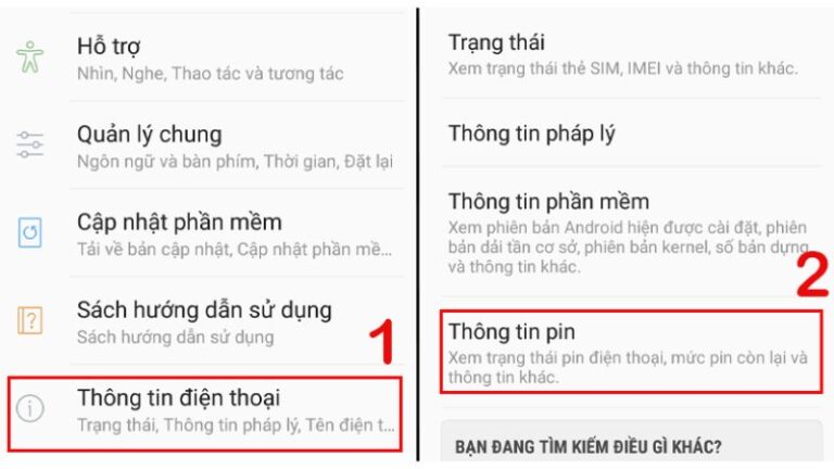 Cách kiểm tra pin Samsung tại nhà đơn giản và nhanh chóng nhất