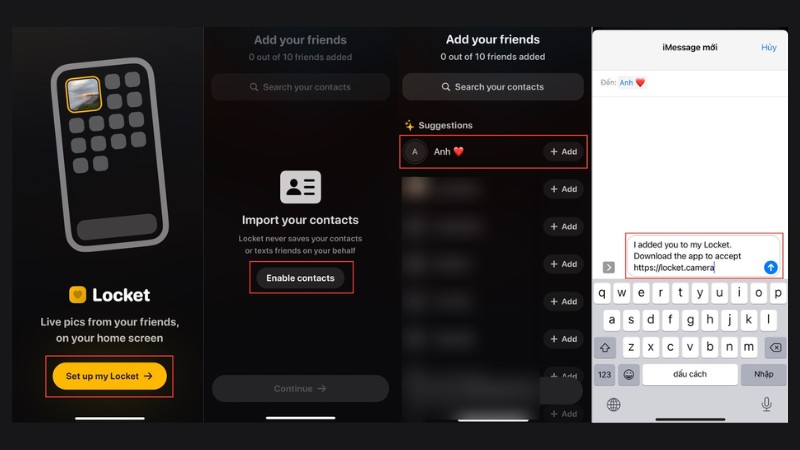 Hướng dẫn tải và sử dụng Locket Widget để chia sẻ ảnh nhanh chóng trên iPhone locket-4