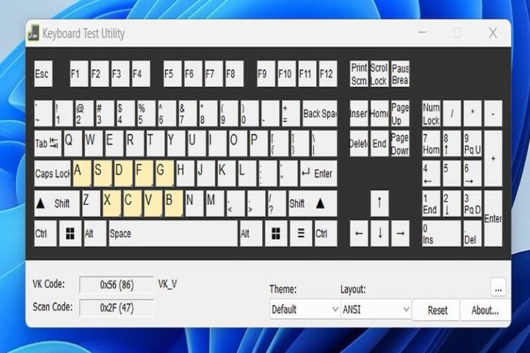 Test Keyboard Online Miễn Phí - Kiểm Tra Bàn Phím Laptop, PC Nhanh Chóng