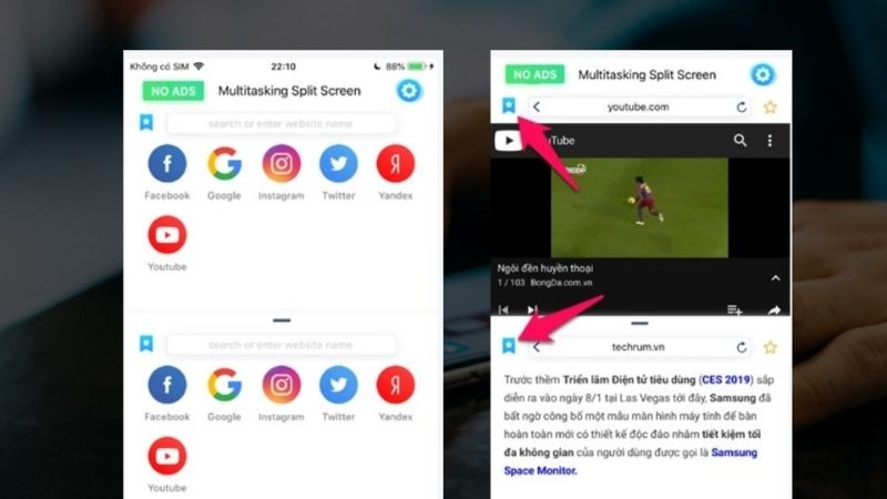 Multitasking Split Screen - Chia đôi màn hình iPhone cực dễ  - hình 2