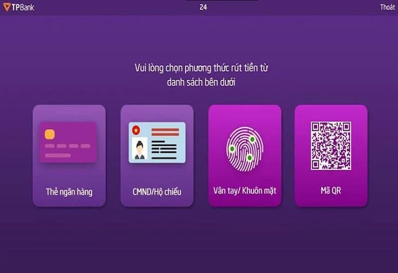 Hướng dẫn cách rút tiền không cần dùng thẻ ATM đơn giản và an toàn