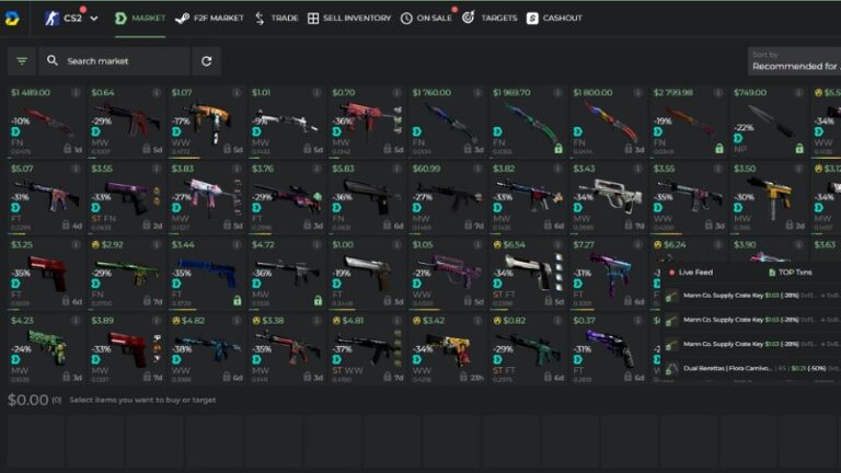 Những website hỗ trợ mua, CSGO skin trade tiện lợi, dễ dàng