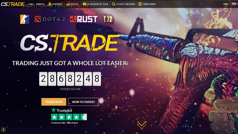 Những website hỗ trợ mua, CSGO skin trade tiện lợi, dễ dàng