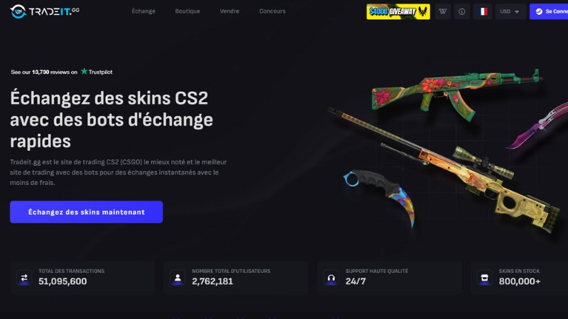 Những website hỗ trợ mua, CSGO skin trade tiện lợi, dễ dàng