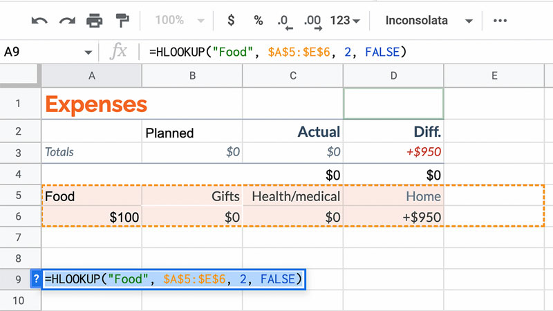 hlookup-8