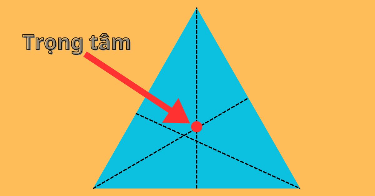 trọng tâm của tam giác là gì