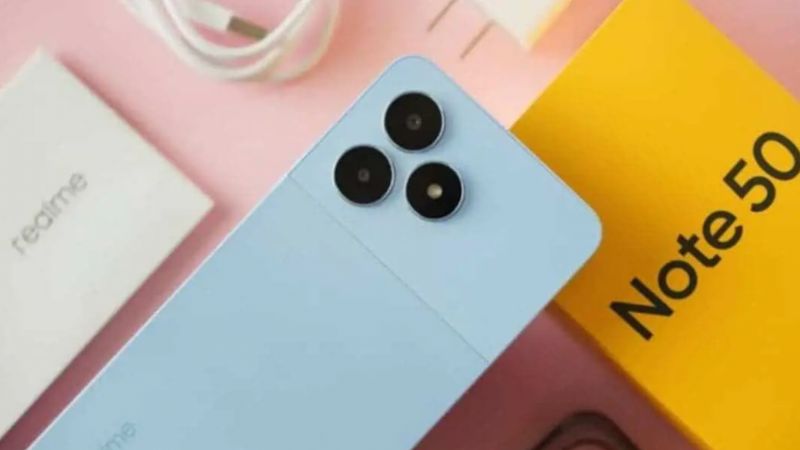 Realme Note 50 đầu tiên ra mắt