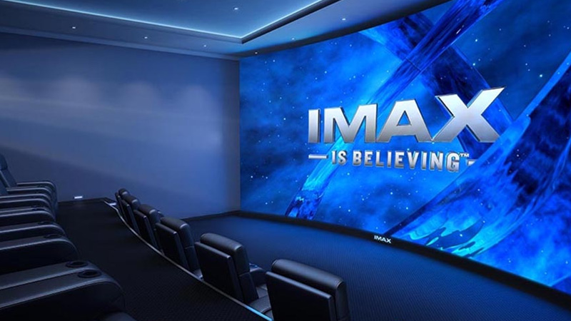 IMAX là gì? Ứng dụng công nghệ IMAX trong rạp phim - kích cỡ của màn hình chiếu của hệ thống
