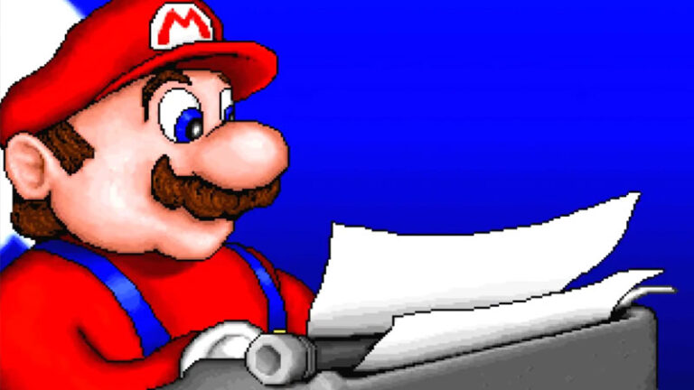 Luyện gõ 10 ngón bằng Mario Teaches Typing, game đánh máy