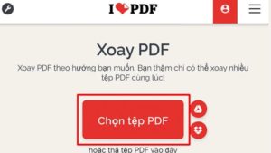 Cách xoay file, trang PDF khi bị ngược và lưu lại nhanh chóng