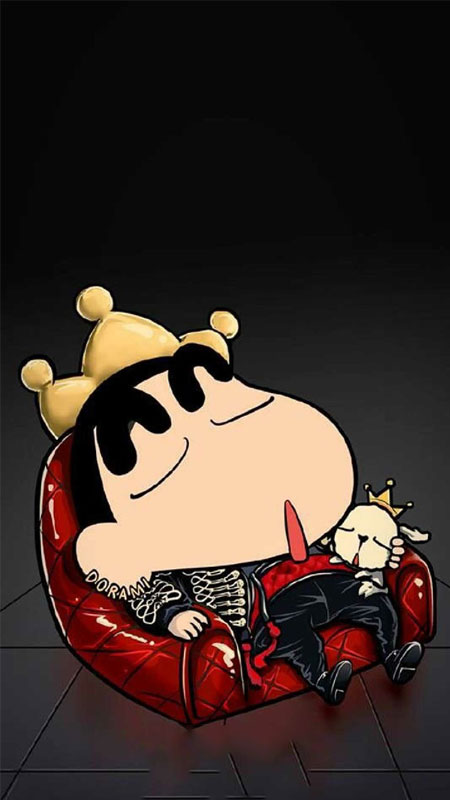 Ảnh Shin cậu bé bút chì trông rất phong độ