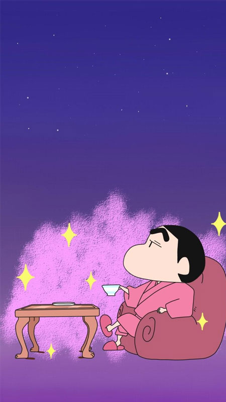 Ảnh Shin cậu bé bút chì với vẻ ngoài lạnh lùng