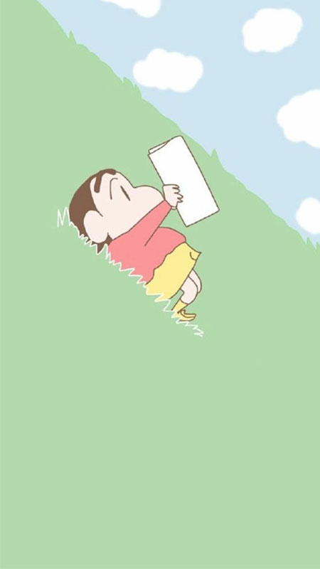 Hình ảnh Shin cậu bé bút chì trong trang phục phong cách