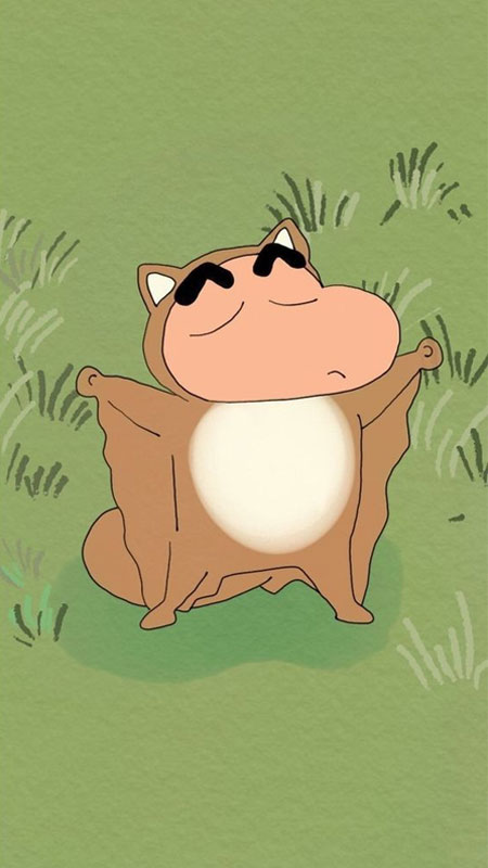 Ảnh Shin cậu bé bút chì trong bộ cánh độc đáo