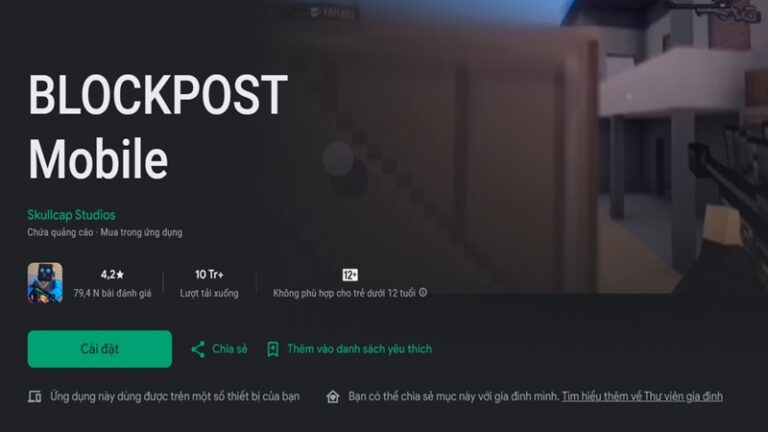 Blockpost bắn súng cube dễ chơi hướng dẫn chơi trên mobile
