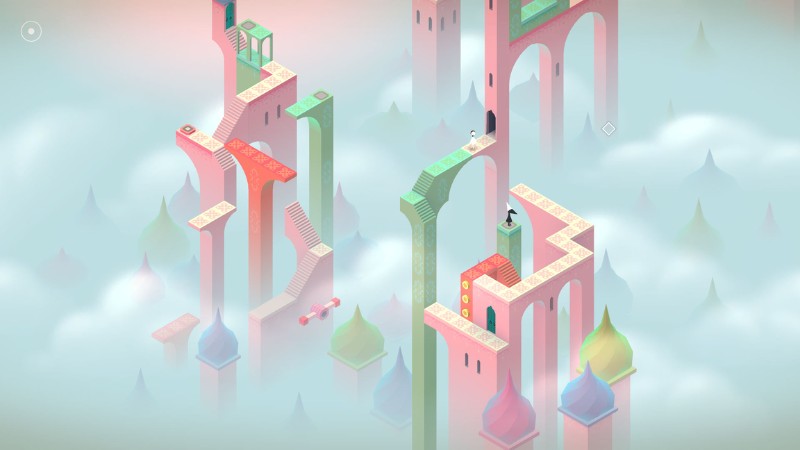 Tổng hợp game đố vui, đố mẹo thách thức khả năng tư duy - monument Valley