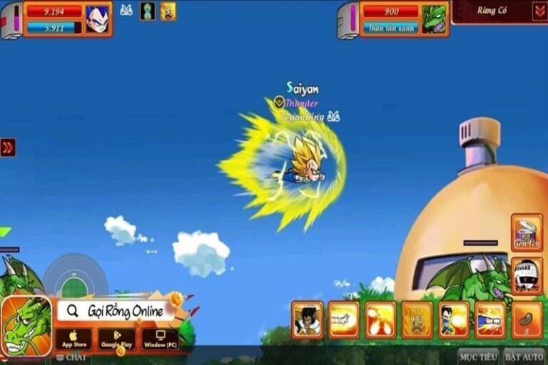 Có gì trong tựa game Ngọc Rồng Online?