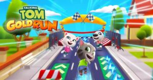 Tom Rượt Vàng (Talking Tom Gold Run) – Tải game truy đuổi gấu mèo miễn phí