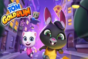 Tom Rượt Vàng (Talking Tom Gold Run) – Tải game truy đuổi gấu mèo miễn phí