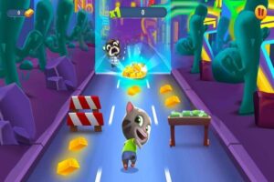 Tom Rượt Vàng (Talking Tom Gold Run) – Tải game truy đuổi gấu mèo miễn phí