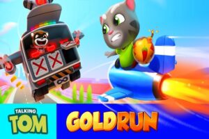 Tom Rượt Vàng (Talking Tom Gold Run) – Tải game truy đuổi gấu mèo miễn phí