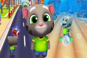 Tom Rượt Vàng (Talking Tom Gold Run) – Tải game truy đuổi gấu mèo miễn phí