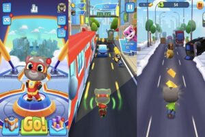 Tom Rượt Vàng (Talking Tom Gold Run) – Tải game truy đuổi gấu mèo miễn phí