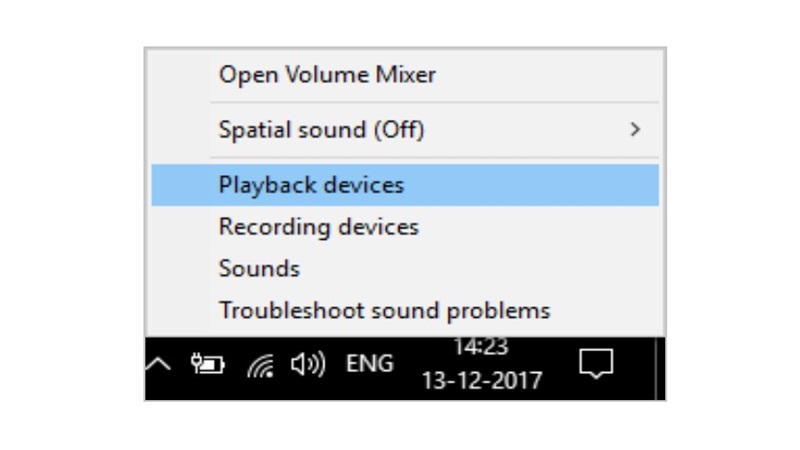 Kiểm tra cài đặt âm thanh - Sound Setting của máy tính