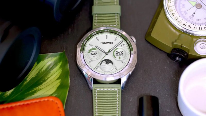 HUAWEI-Watch-GT-4-Green-1