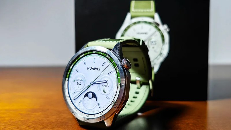 HUAWEI-Watch-GT-4-Green-2