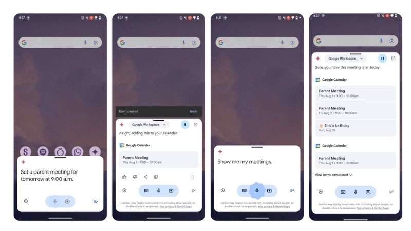 Google mở rộng tính năng cho Gemini | Hoàng Hà Mobile