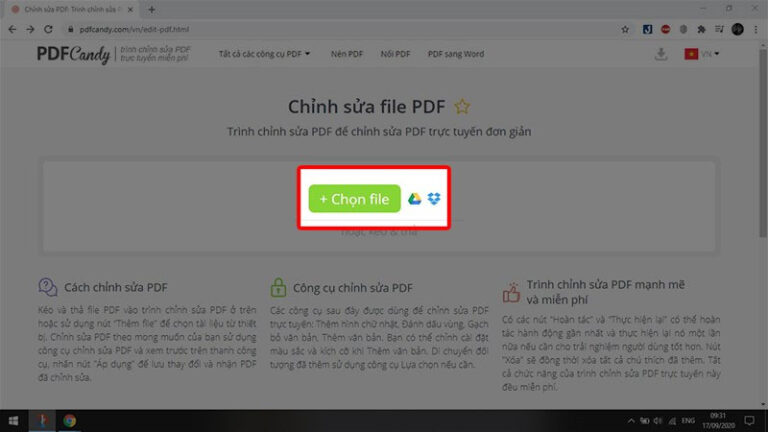 Chỉnh sửa PDF online miễn phí - 7 công cụ tốt nhất không cần phần mềm