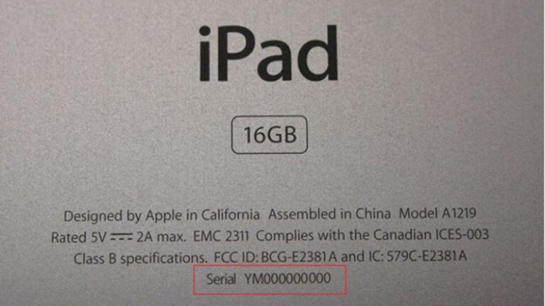 Cách kiểm tra, check Serial, IMEI iPad chính hãng siêu đơn giản