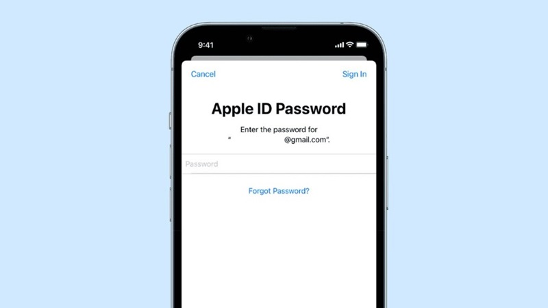 Cách đặt lại mật khẩu Apple ID của bạn trên thiết bị mới