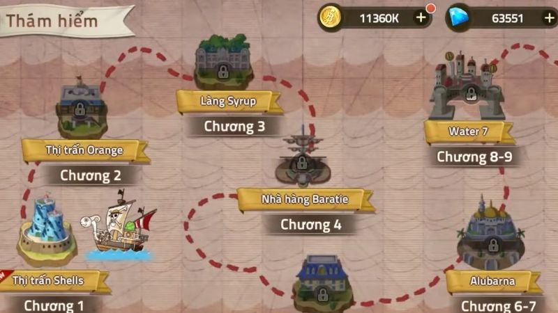 tướng - Kho Báu Đại Chiến – Game đấu tướng với chủ đề One Piece hot Kho-bao-dai-chien-2