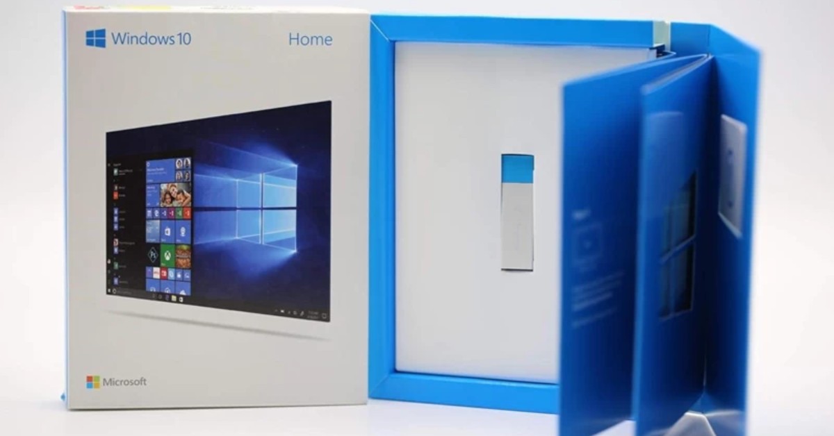 Phần mềm Microsoft 10 Home 32-bit/64-bit English International: Win bản quyền dành cho laptop, PC