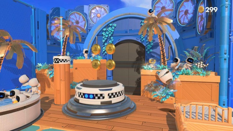 Gameplay của Astro’s Playroom 