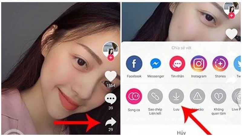 Tải ảnh xuống từ TikTok