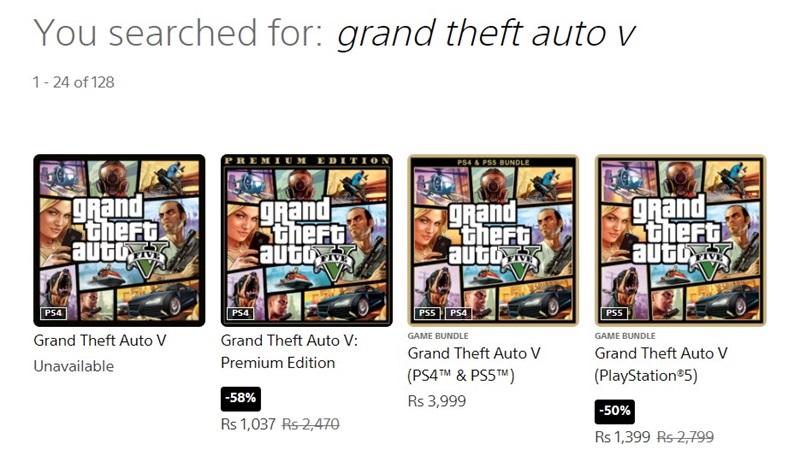 Cách Tải GTA V trên PS4/PS5 từ PlayStation Store