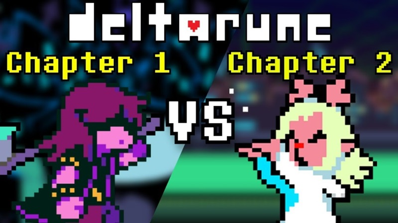 So sánh Deltarune Chapter 1 và Deltarune Chapter 2: Điều gì đã thay đổi?