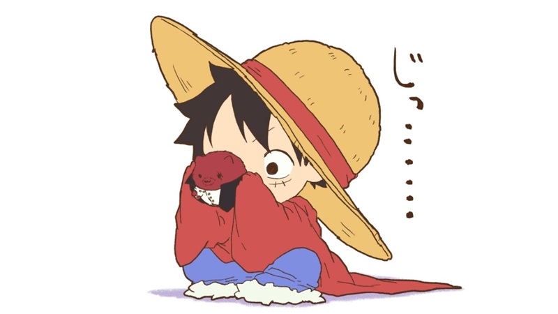 Tải ảnh Luffy cute do Fan vẽ - FanArt