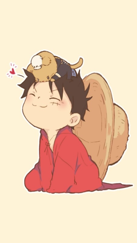 Tải ảnh Luffy cute - Hình Luffy chibi dễ thương