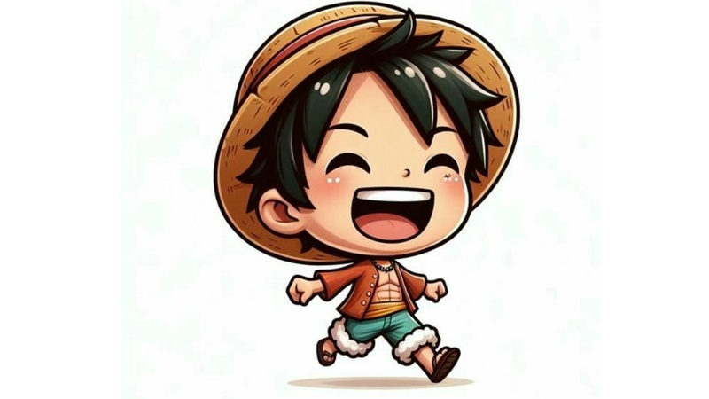 Tải ảnh Luffy cute - Hình Luffy chibi dễ thương