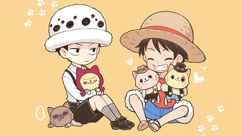 Tải ảnh Luffy cute do Fan vẽ - FanArt