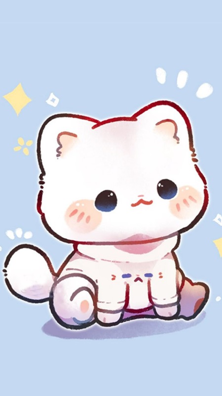 Tải ảnh mèo ngầu - Hình mèo chibi cute