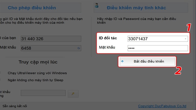 Cách kết nối với máy tính từ xa