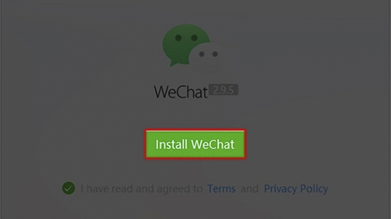 Bước 3 tải WeChat cho máy tính từ website