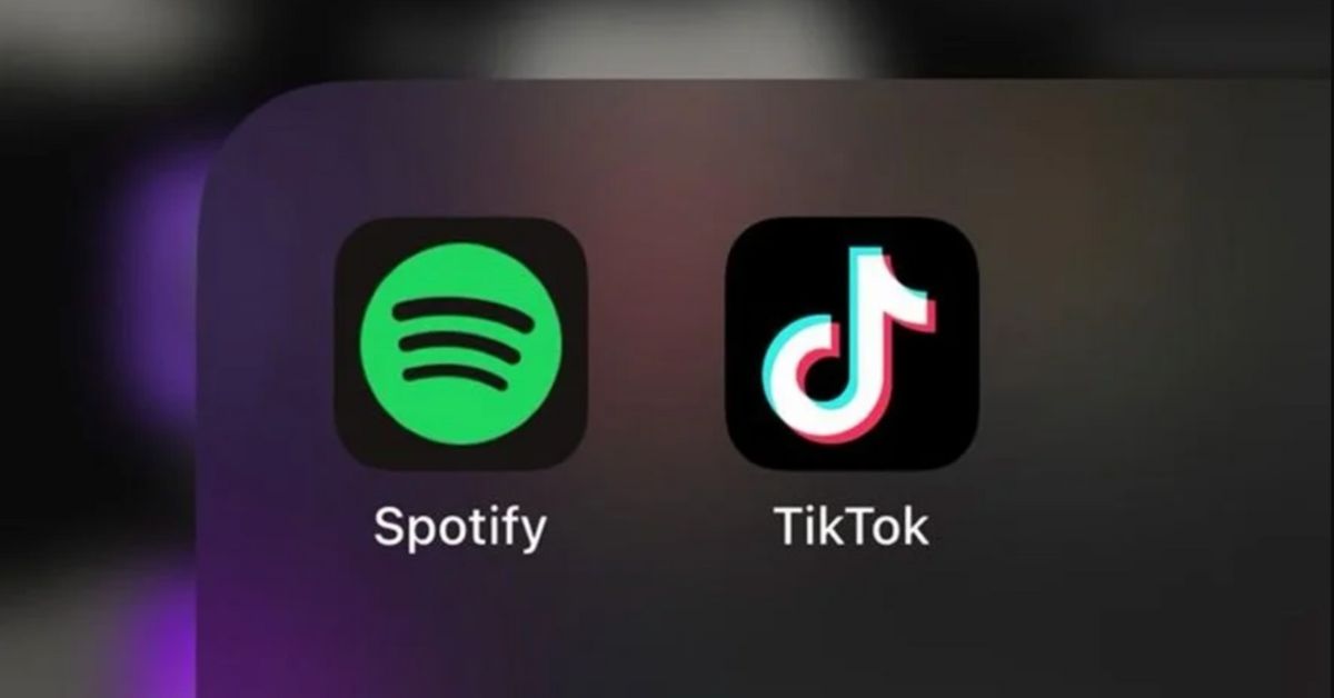 Tiktok tích hợp Spotify