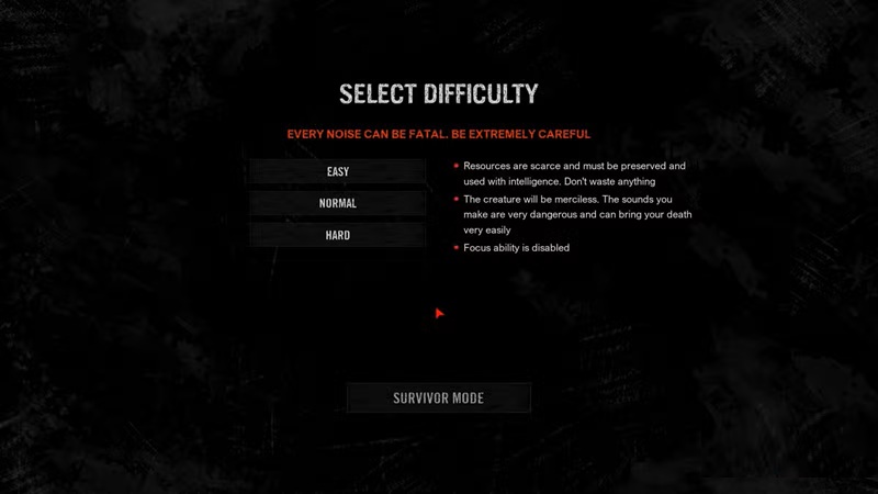 Sự lựa chọn độ khó của bạn định hình toàn bộ cuộc phiêu lưu