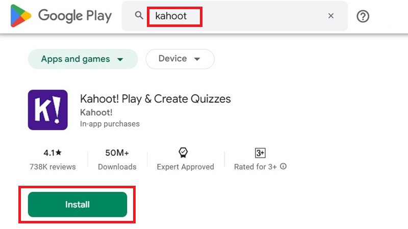 Đăng ký tài khoản Kahoot!